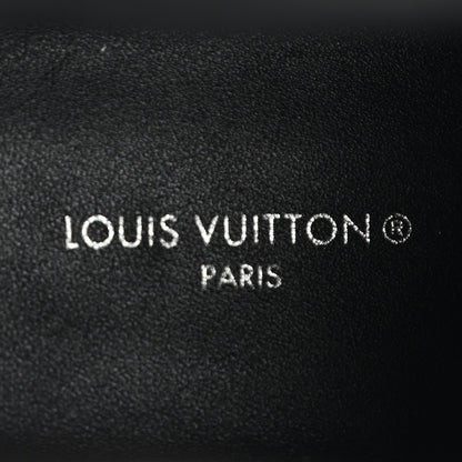 Louis Vuitton Patent Monogram LV Beaubourg Ankle Boots 38.5 Black 8 of 9