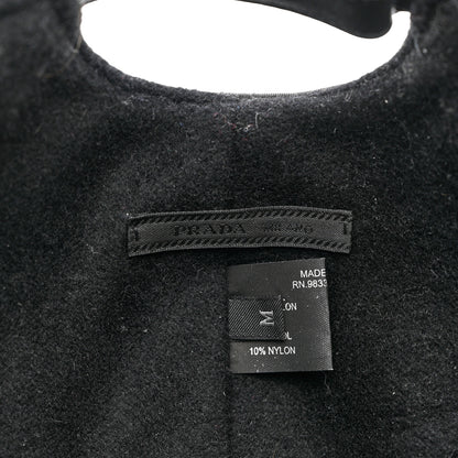 Prada Tessuto Nylon Canapa Baseball Cap M Black 8 of 12