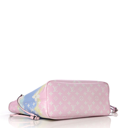 Louis Vuitton Monogram Escale Neverfull MM Pastel 5 of 12