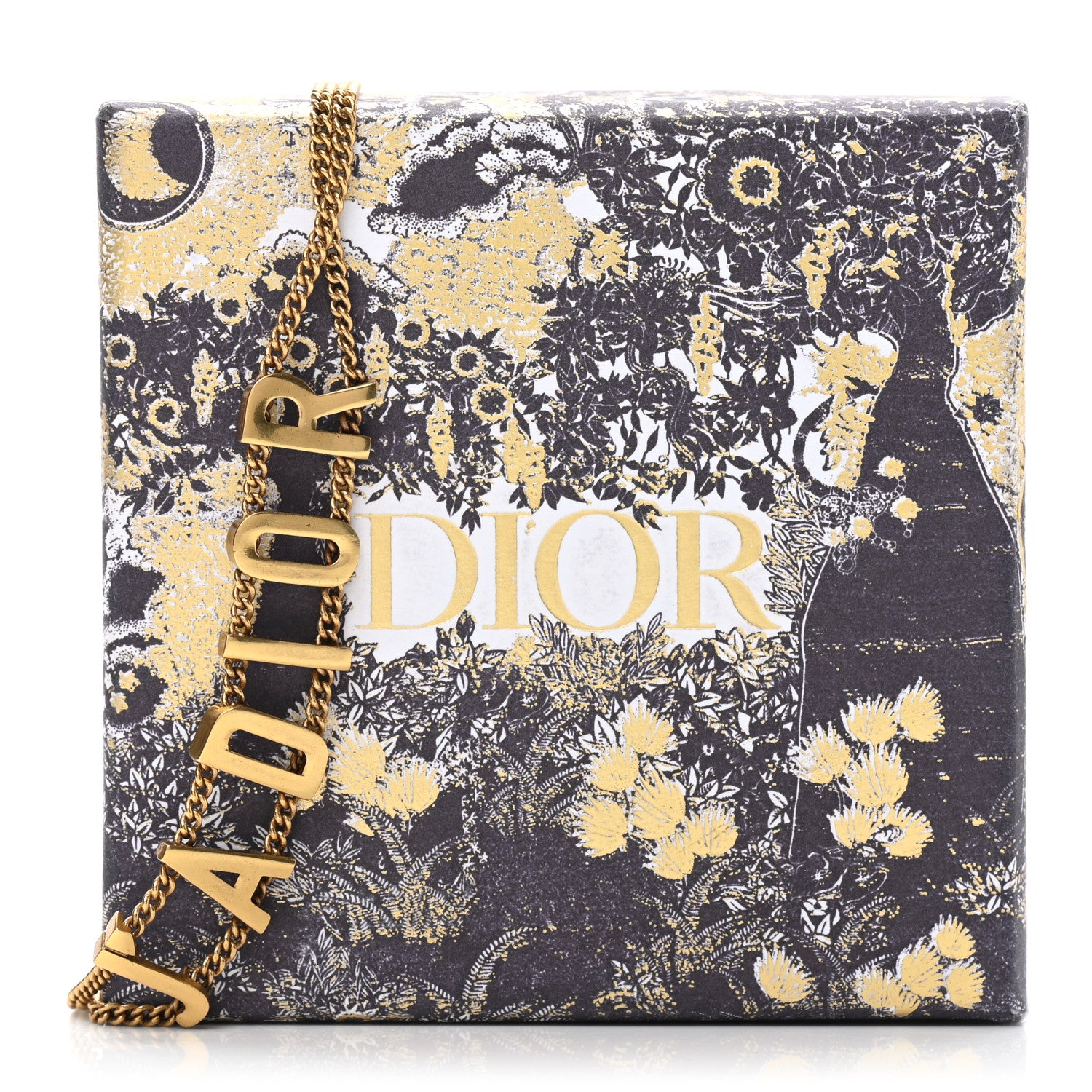 Christian Dior Metal J'Adior Choker Necklace Aged Gold 6 of 6