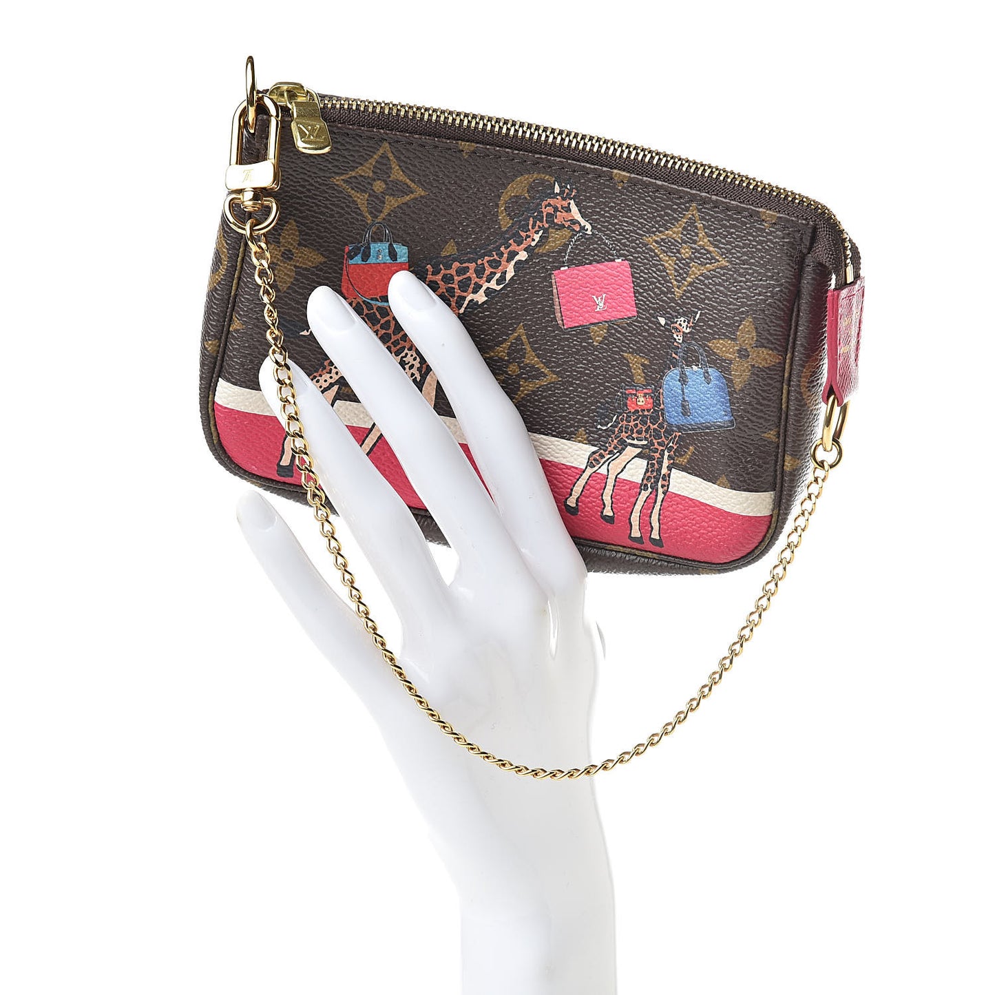 Monogram 2017 Christmas Animation Mini Pochette Accessories