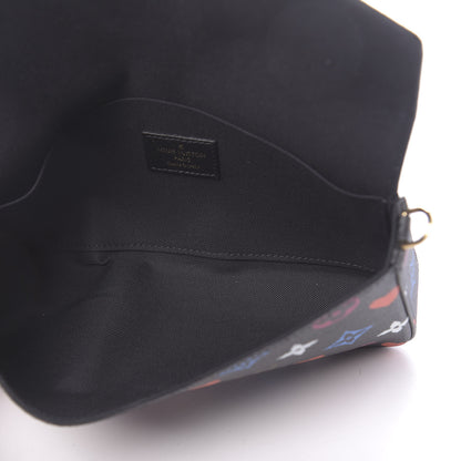 Louis Vuitton Game On Felicie Chain Wallet Black 5 of 10