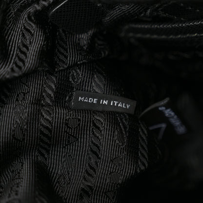 Prada Re-Nylon Vela Small Backpack Black 7 of 11