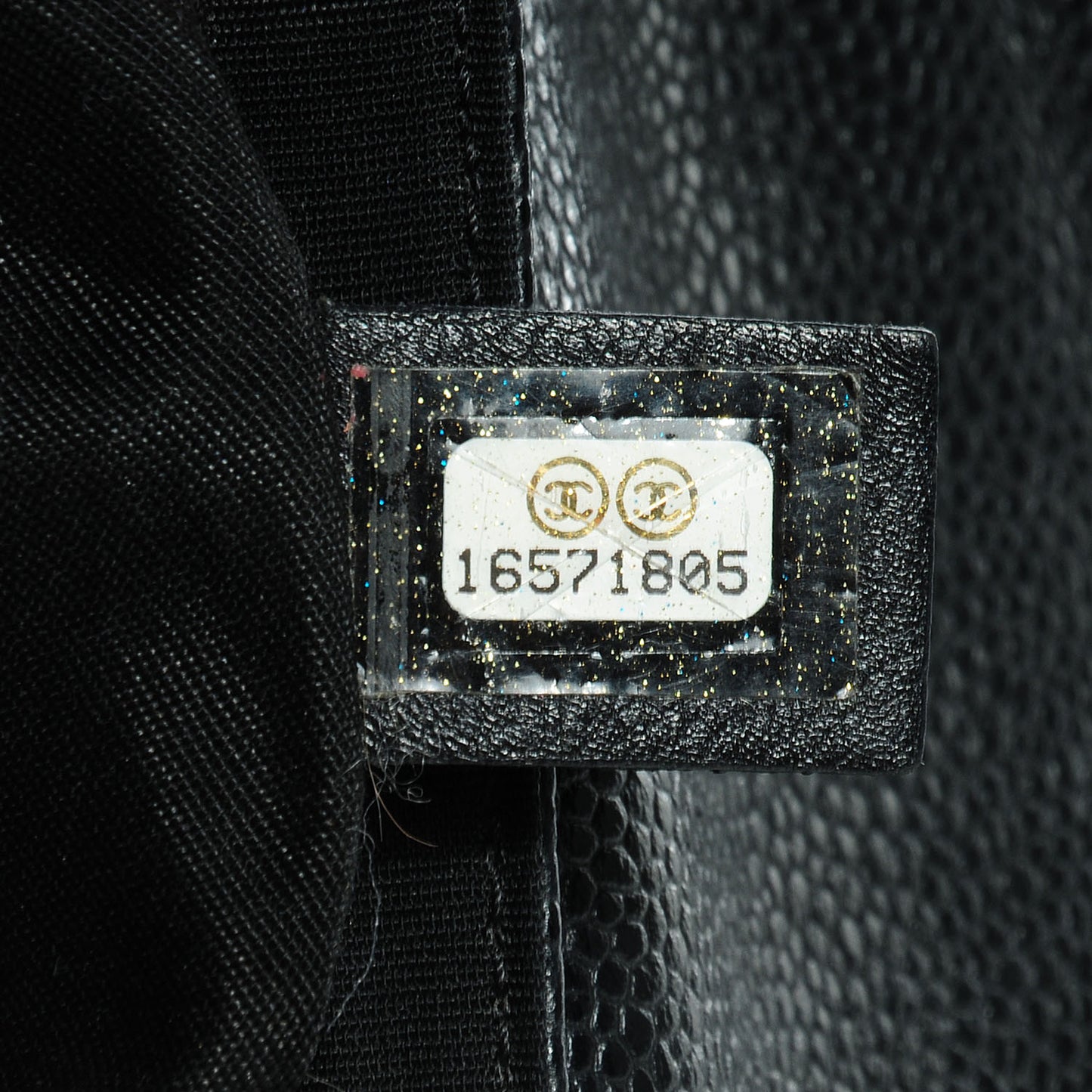 Caviar Half Moon Wallet On Chain WOC Black