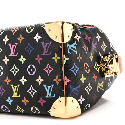 Louis Vuitton Monogram Multicolor Speedy 30 Black 9 of 10