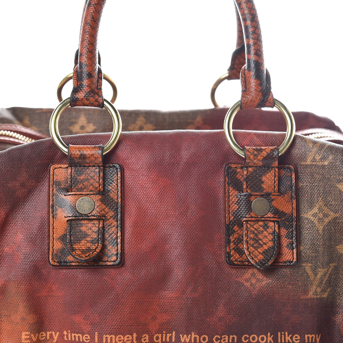 Monogram Karung Mancrazy Jokes Bag