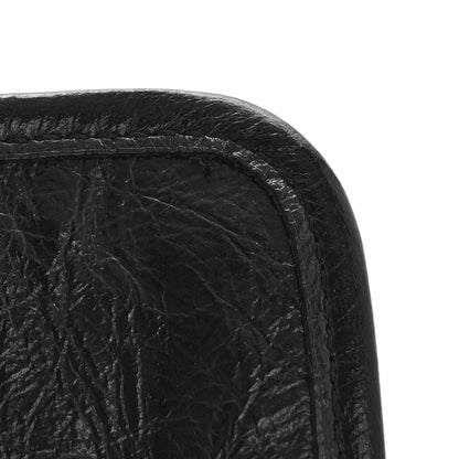 Saint Laurent Crinkled Calfskin Matelasse Monogram Baby Niki Chain Satchel Black 13 of 14
