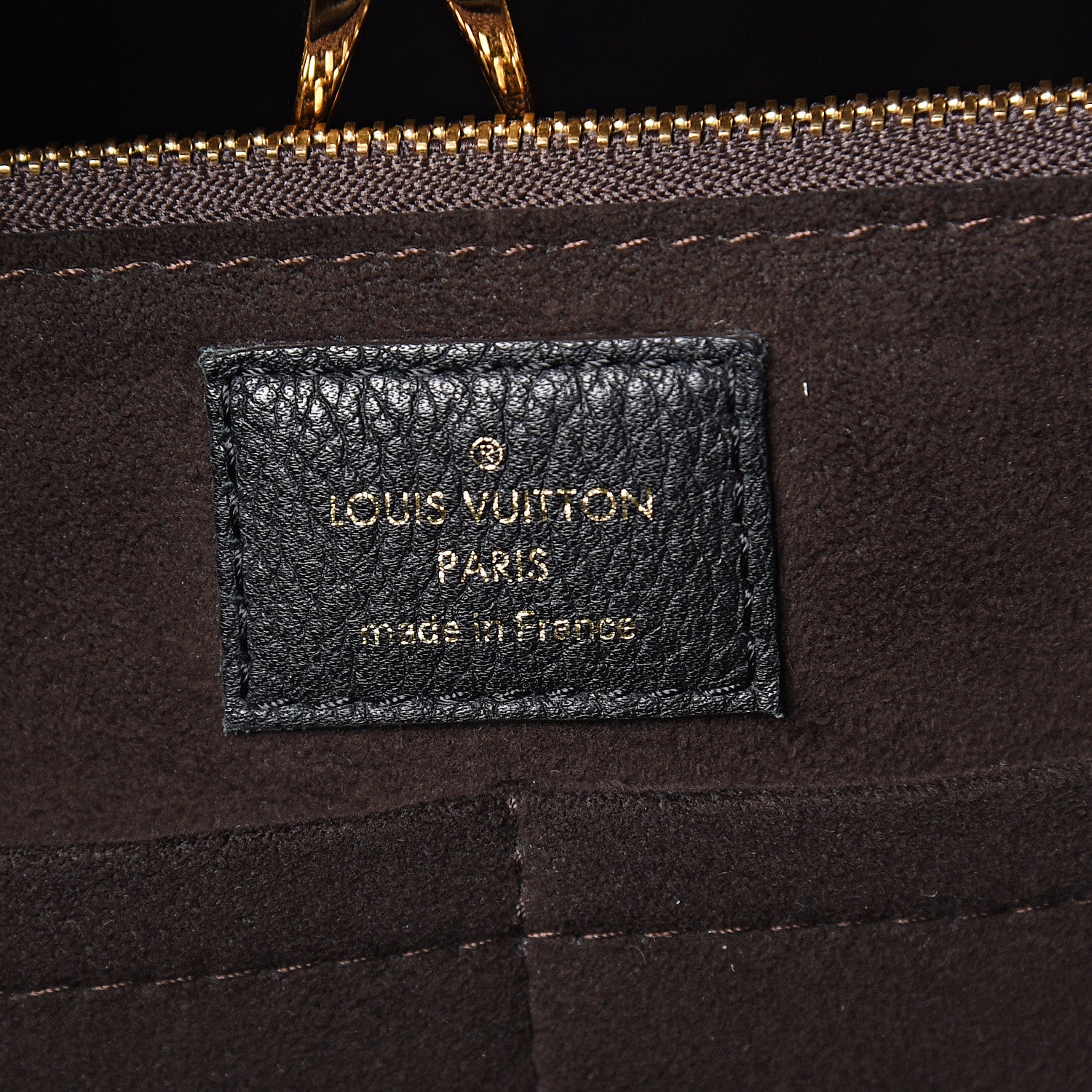 Louis Vuitton Calfskin Monogram Kimono Tote Black 5 of 10