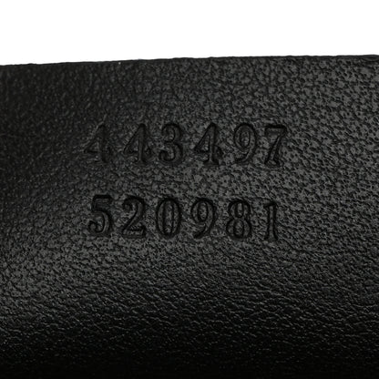 Gucci Calfskin Matelasse Small GG Marmont Shoulder Bag Black 7 of 10