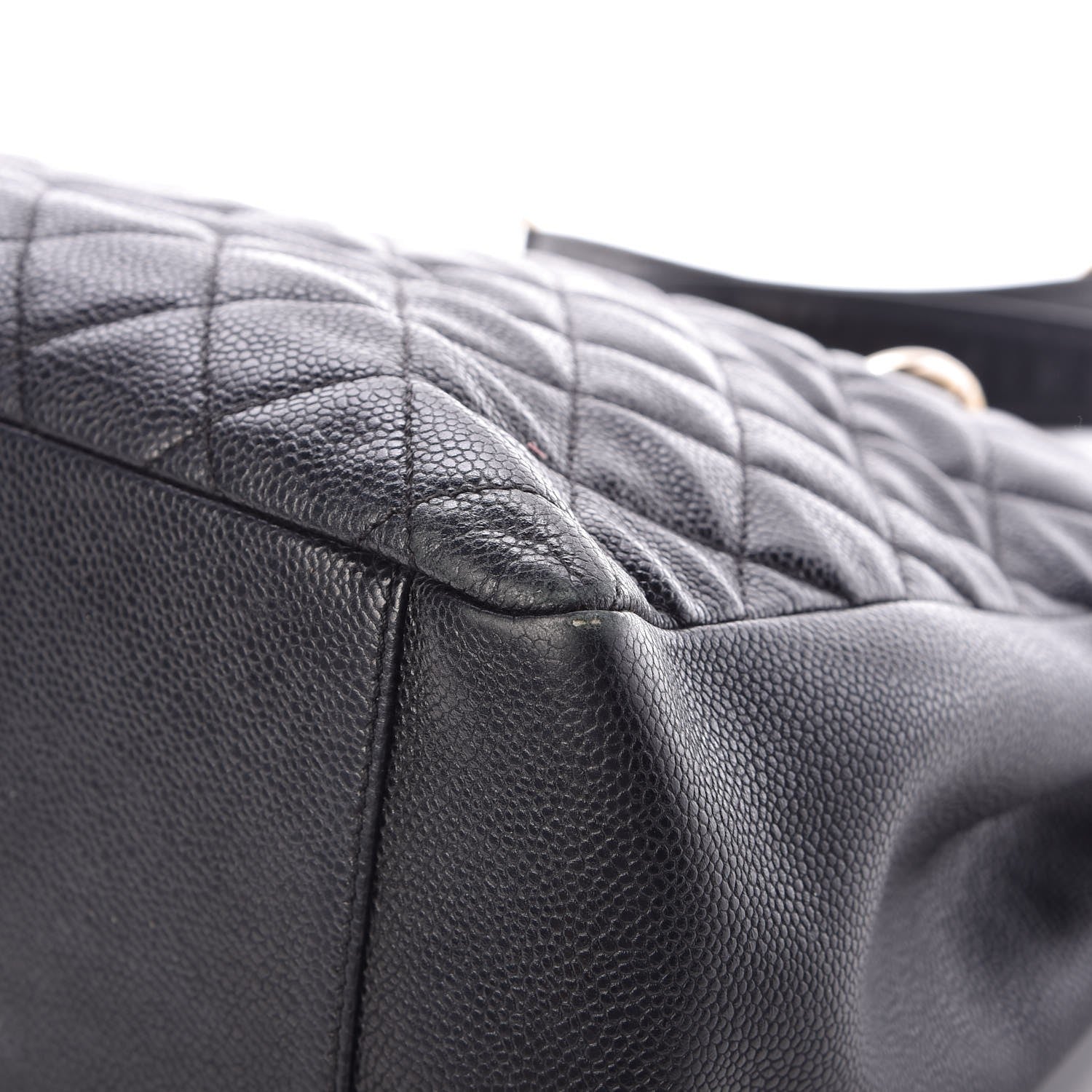Chanel Caviar Quilted Grand Shopping Tote GST Black 9 of 12