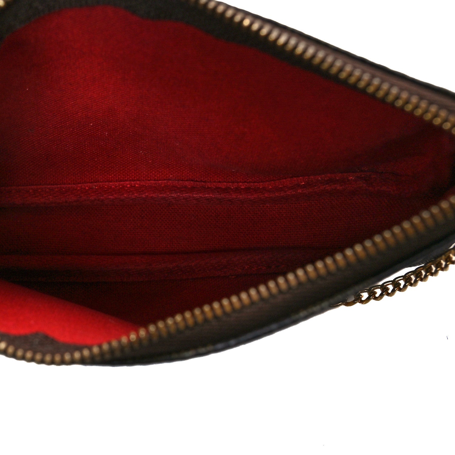 Louis Vuitton Damier Ebene Mini Pochette Accessories 6 of 12