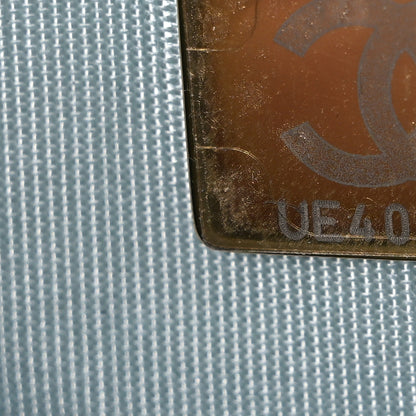 Chanel Lambskin Quilted Chanel 19 Wallet On Chain WOC Light Blue 8 of 11