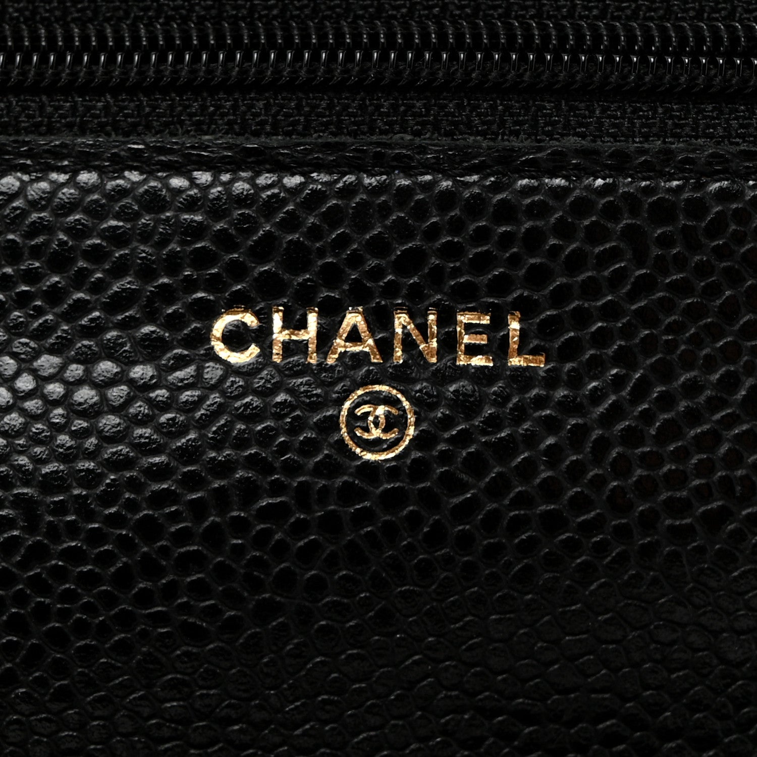 Chanel Caviar Quilted Wallet on Chain WOC Black 6 of 11