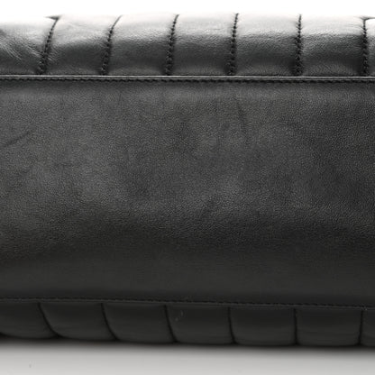 Saint Laurent Calfskin Y Quilted Monogram Medium Loulou Chain Satchel Black 13 of 16