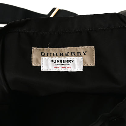 Burberry Nylon London England Print Logo Flat Tote Black 6 of 13