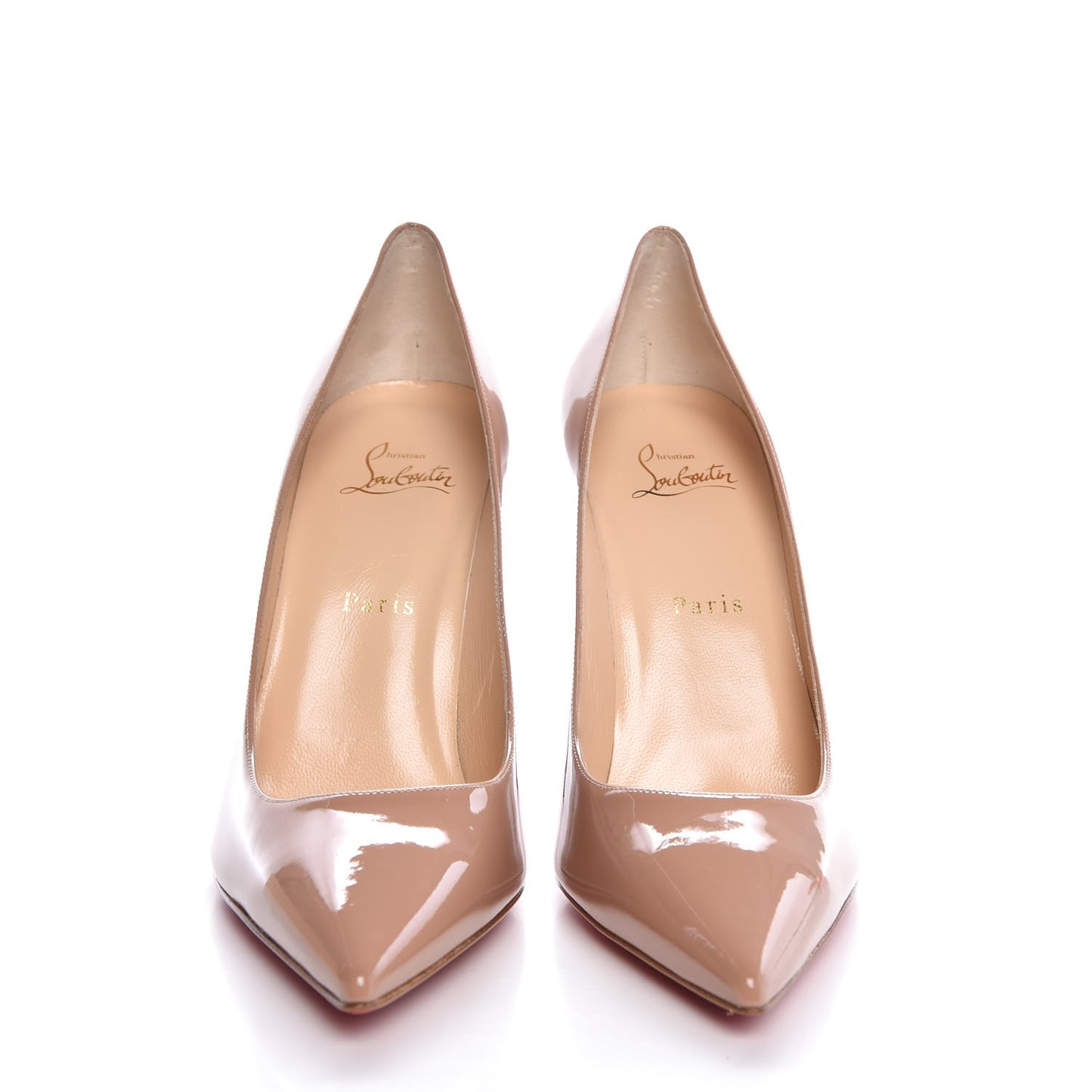 Patent Decollete 554 100 Pumps 40.5 Nude