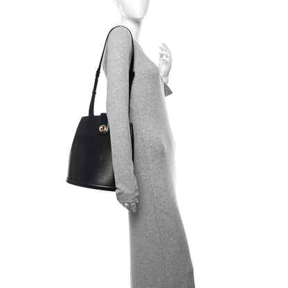 Louis Vuitton Epi Cluny Black 2 of 9