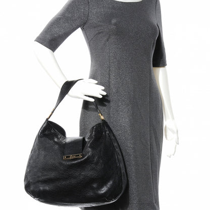 Gucci Guccissima New Ladies Web Hobo Black 2 of 7
