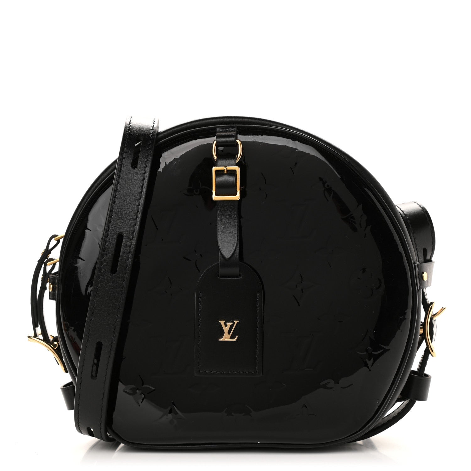 Louis Vuitton Vernis Boite Chapeau Souple MM Black 1 of 9