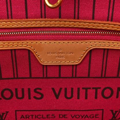 Louis Vuitton Monogram Neo Neverfull MM Pivoine 7 of 11