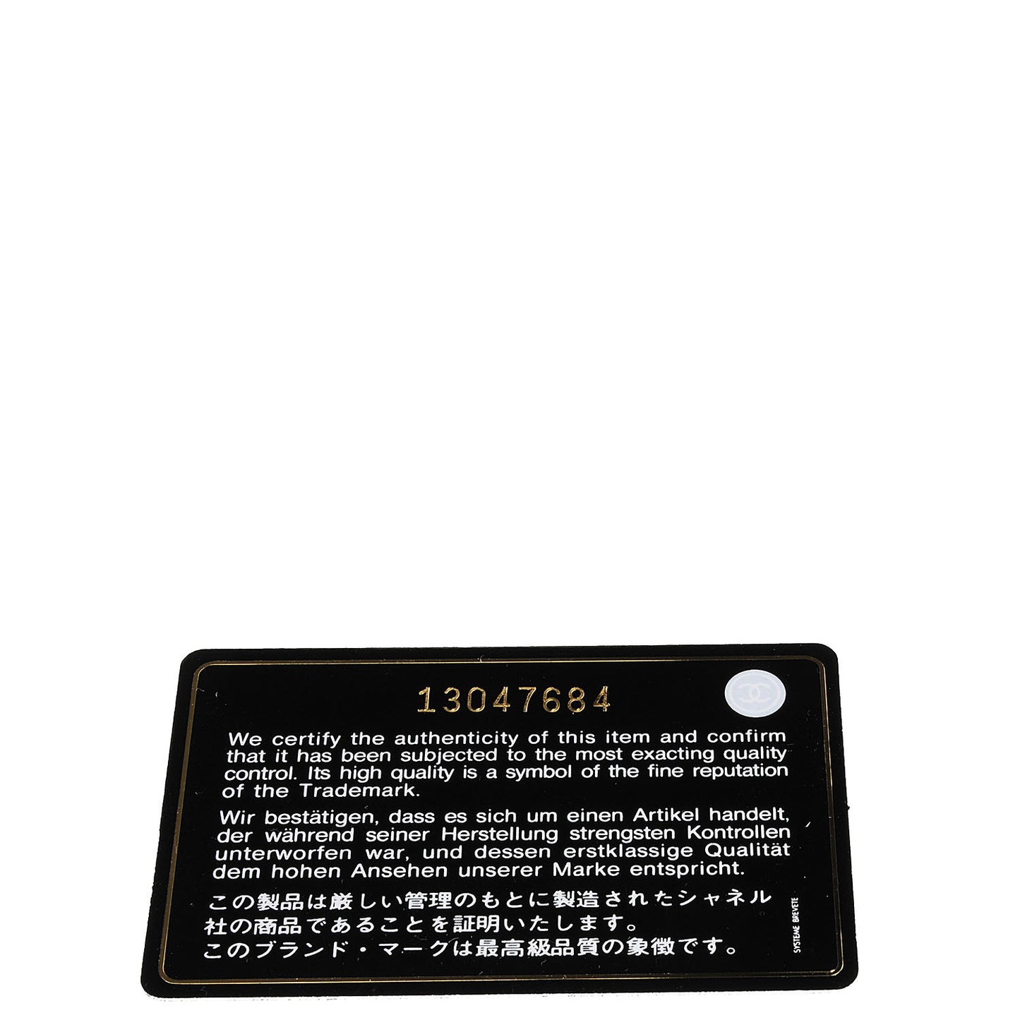 Caviar Half Moon Wallet On Chain WOC Black