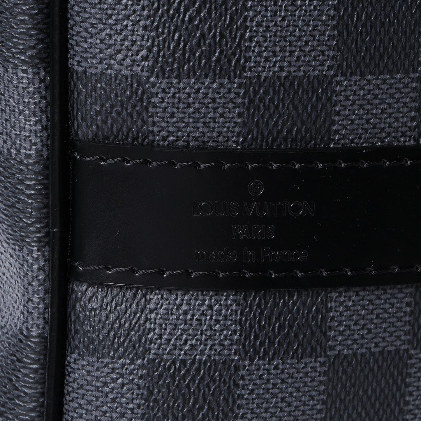 Damier Graphite Keepall Bandouliere 55