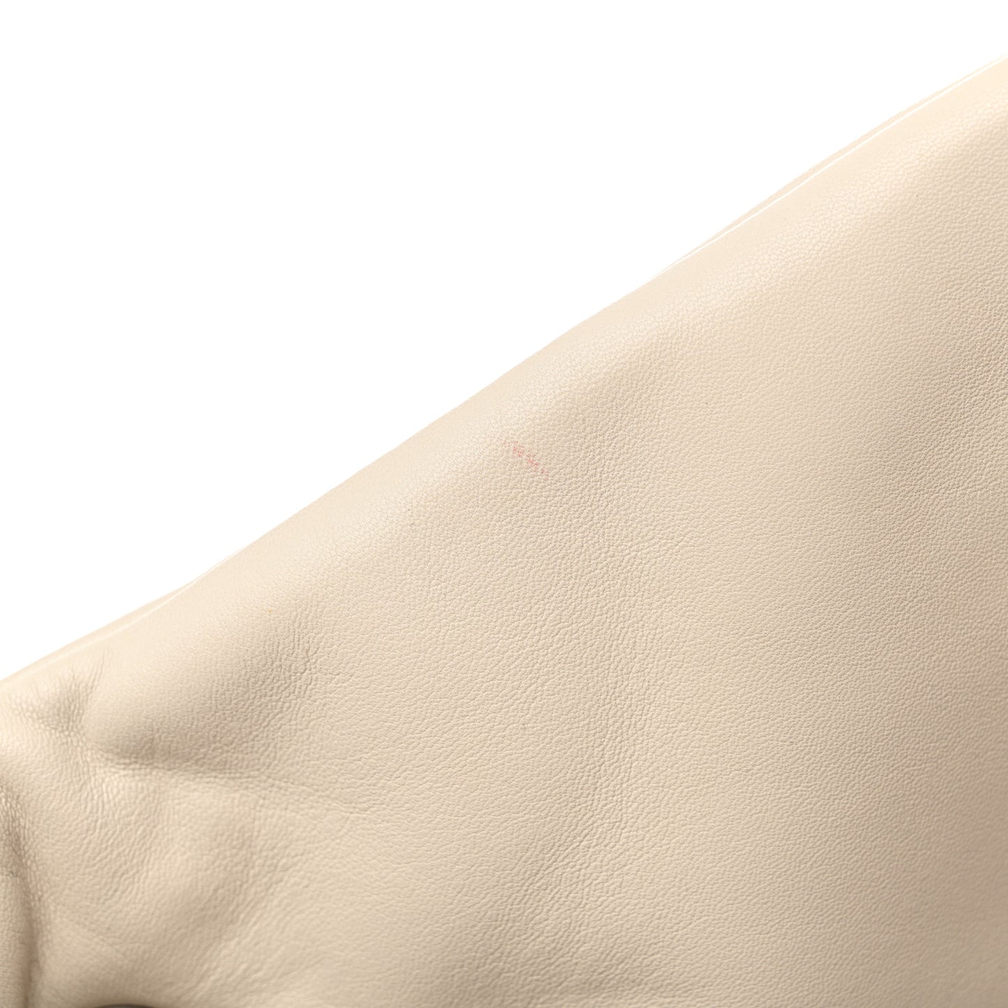 Lambskin Quilted Medium Loulou Puffer Monogram Chain Satchel Crema Soft