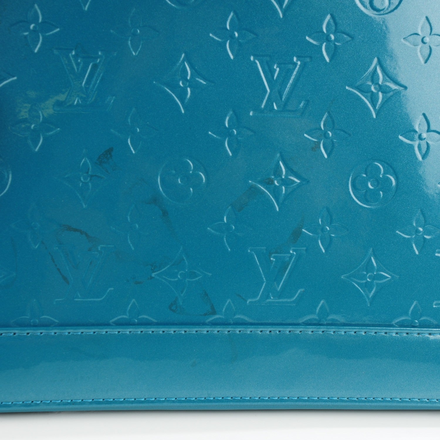 Louis Vuitton Vernis Alma GM Blue Galactic 5 of 10