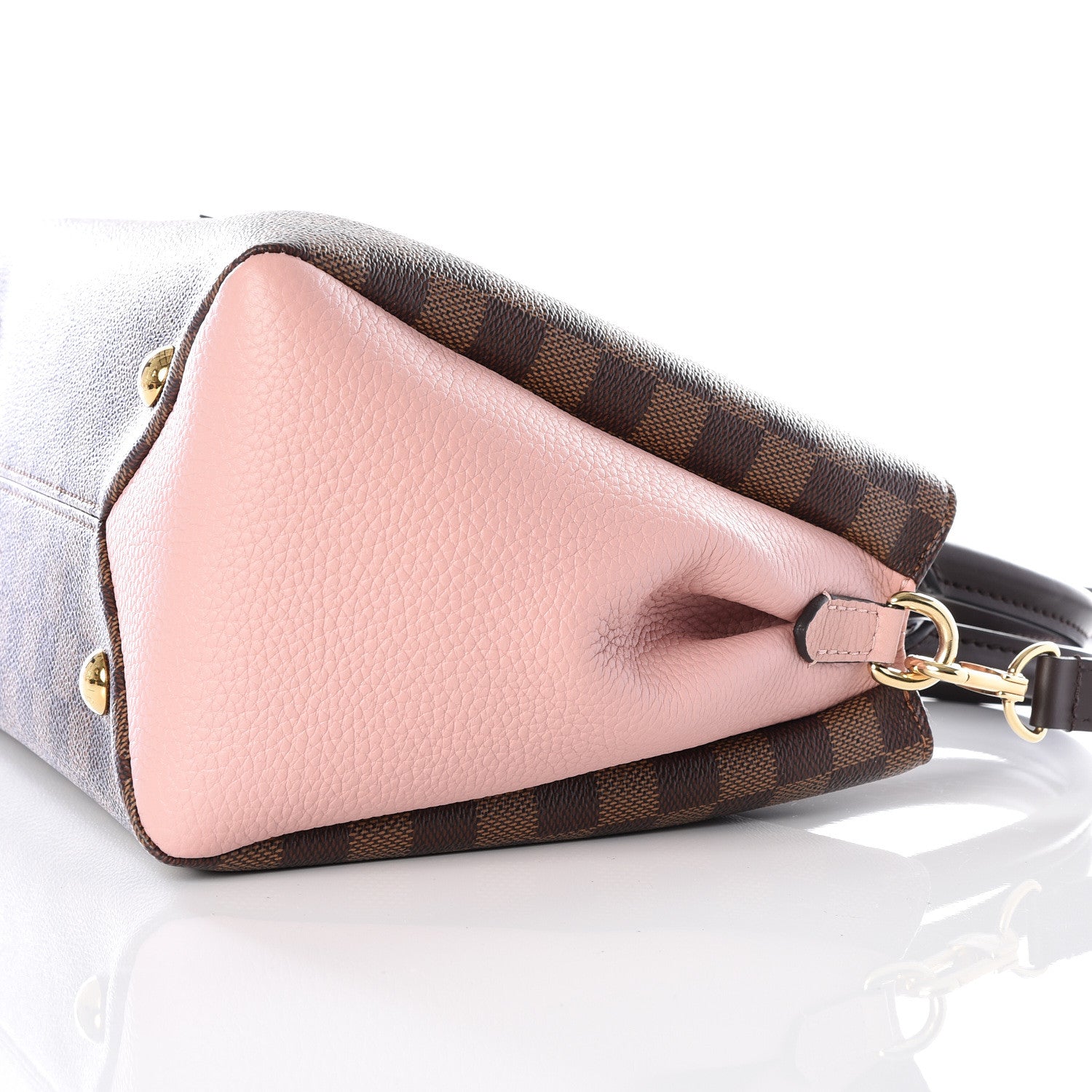 Louis Vuitton Damier Ebene Cuir Taurillon Brittany Magnolia 8 of 10