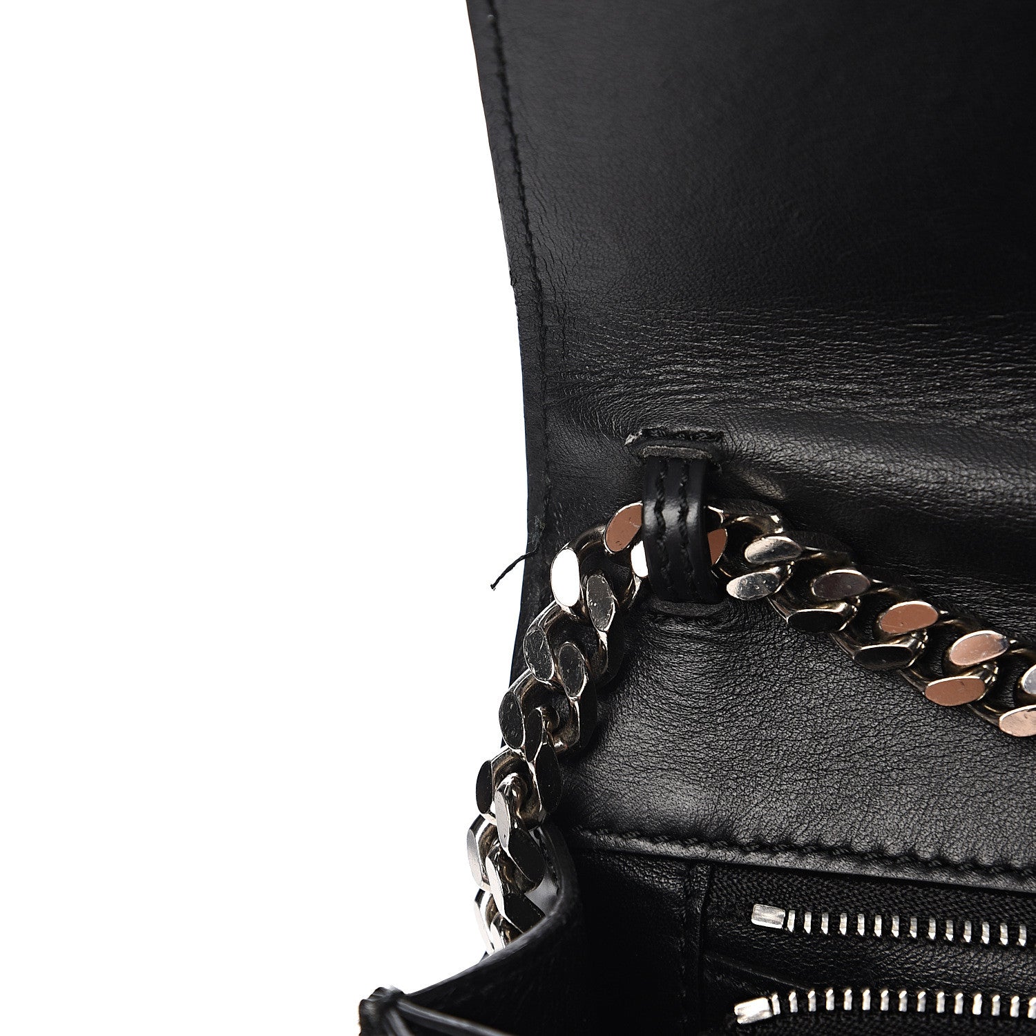 Burberry Calfskin Montage Print Small TB Bag Black 9 of 16