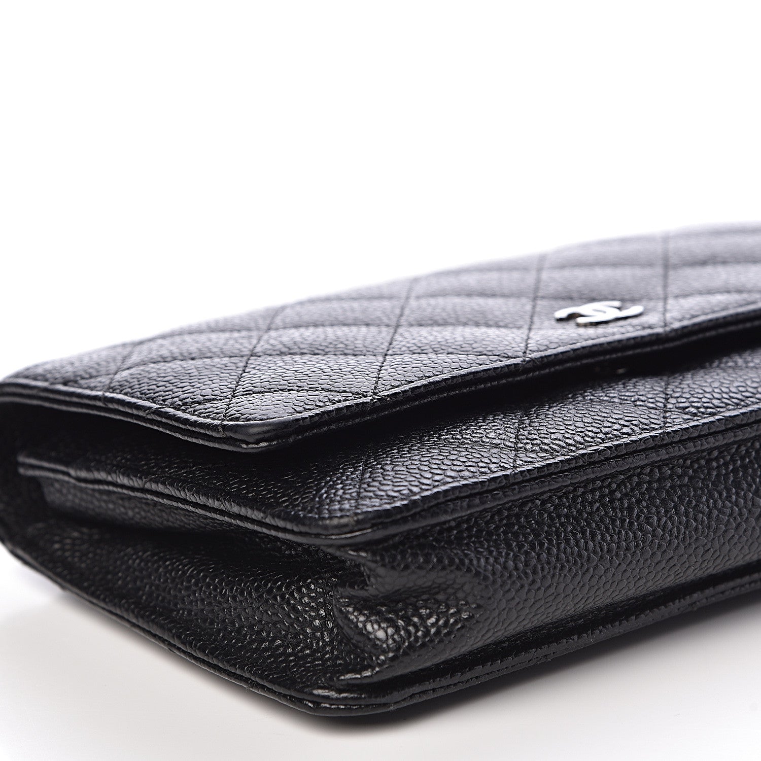 Chanel Caviar Quilted Wallet On Chain WOC Black 8 of 18