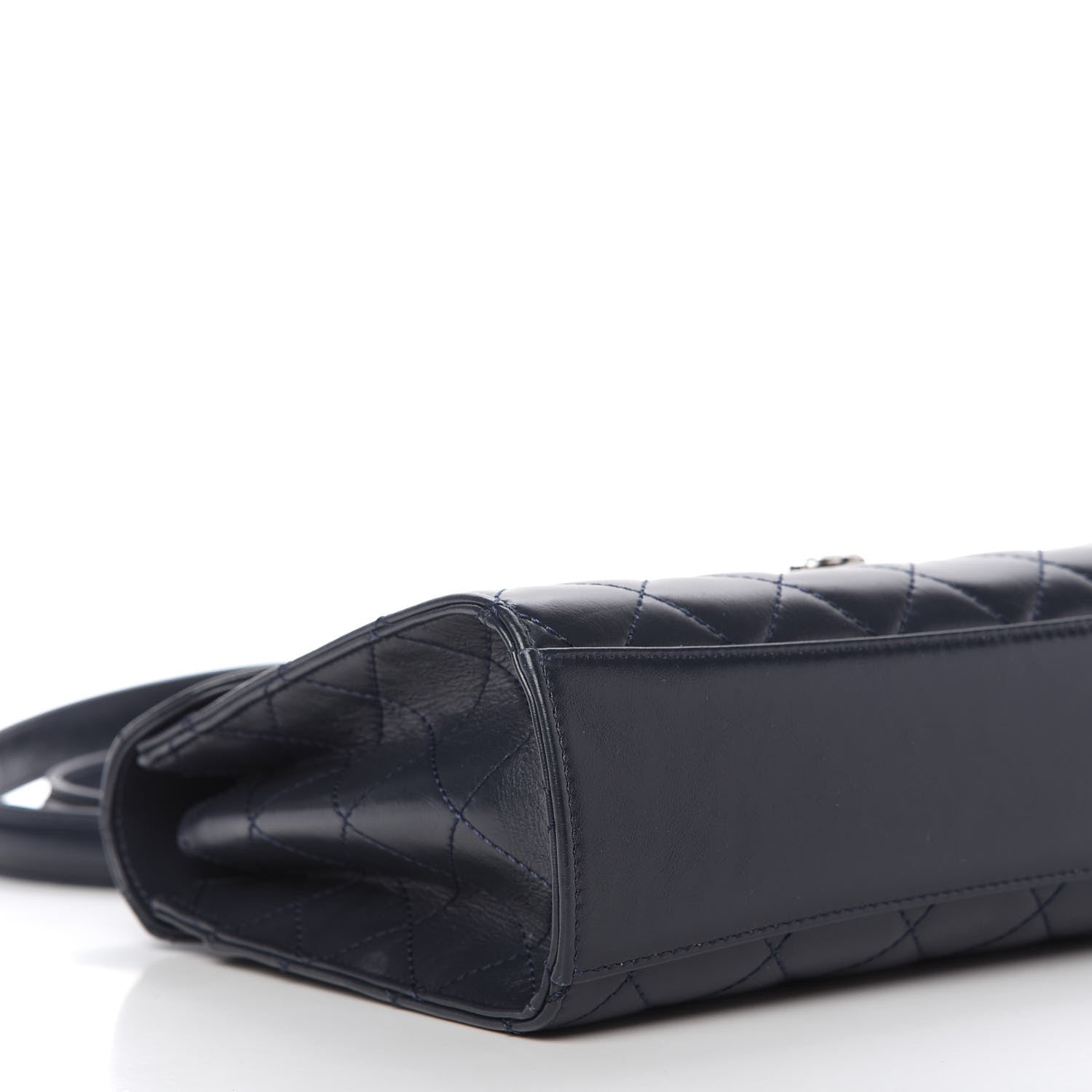 Chanel Calfskin Quilted Mad About Quilting Medium Flap Navy 6 of 10