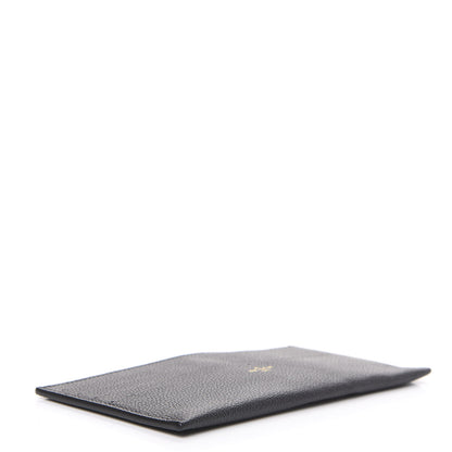 Louis Vuitton Calfskin Felicie Chain Wallet Card Holder Insert Black 3 of 5