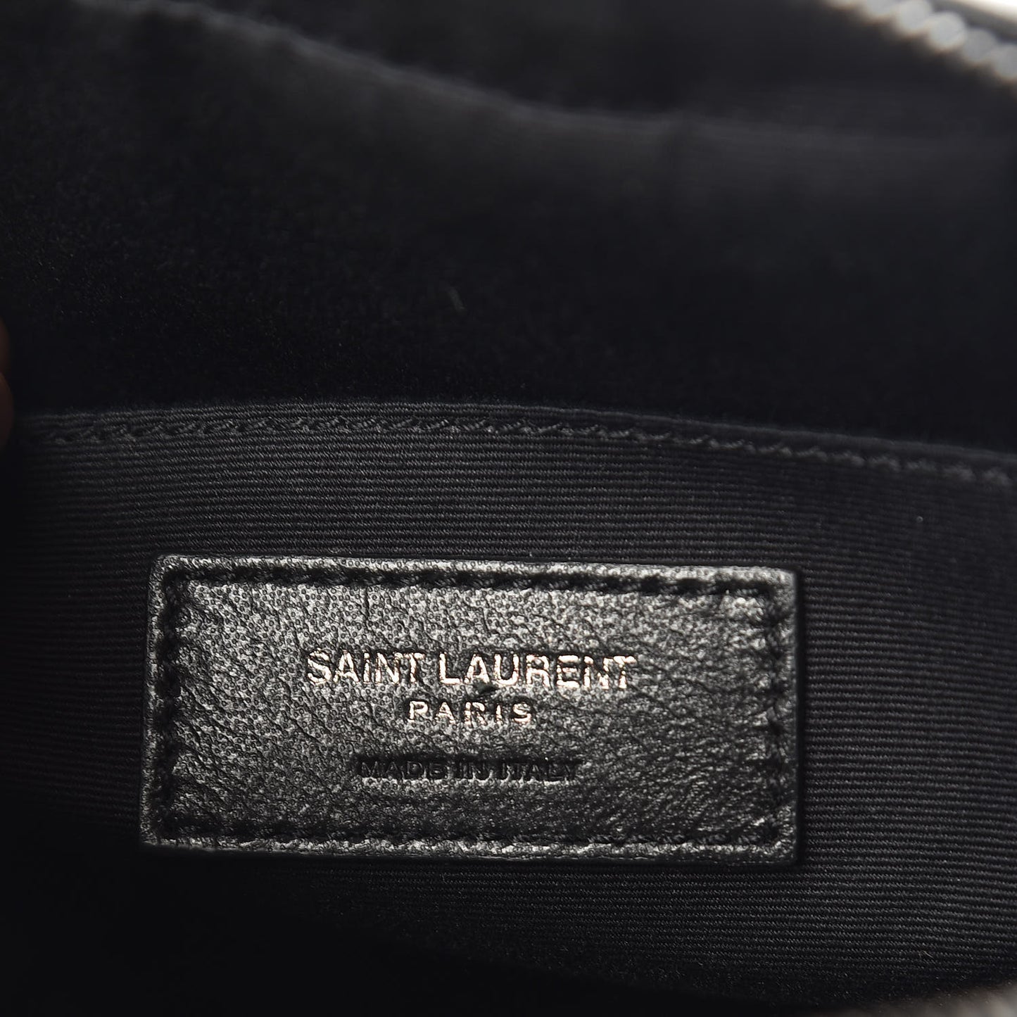 Calfskin Matelasse Monogram Lou Camera Bag Black