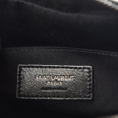 Saint Laurent Calfskin Matelasse Monogram Lou Camera Bag Black 6 of 8