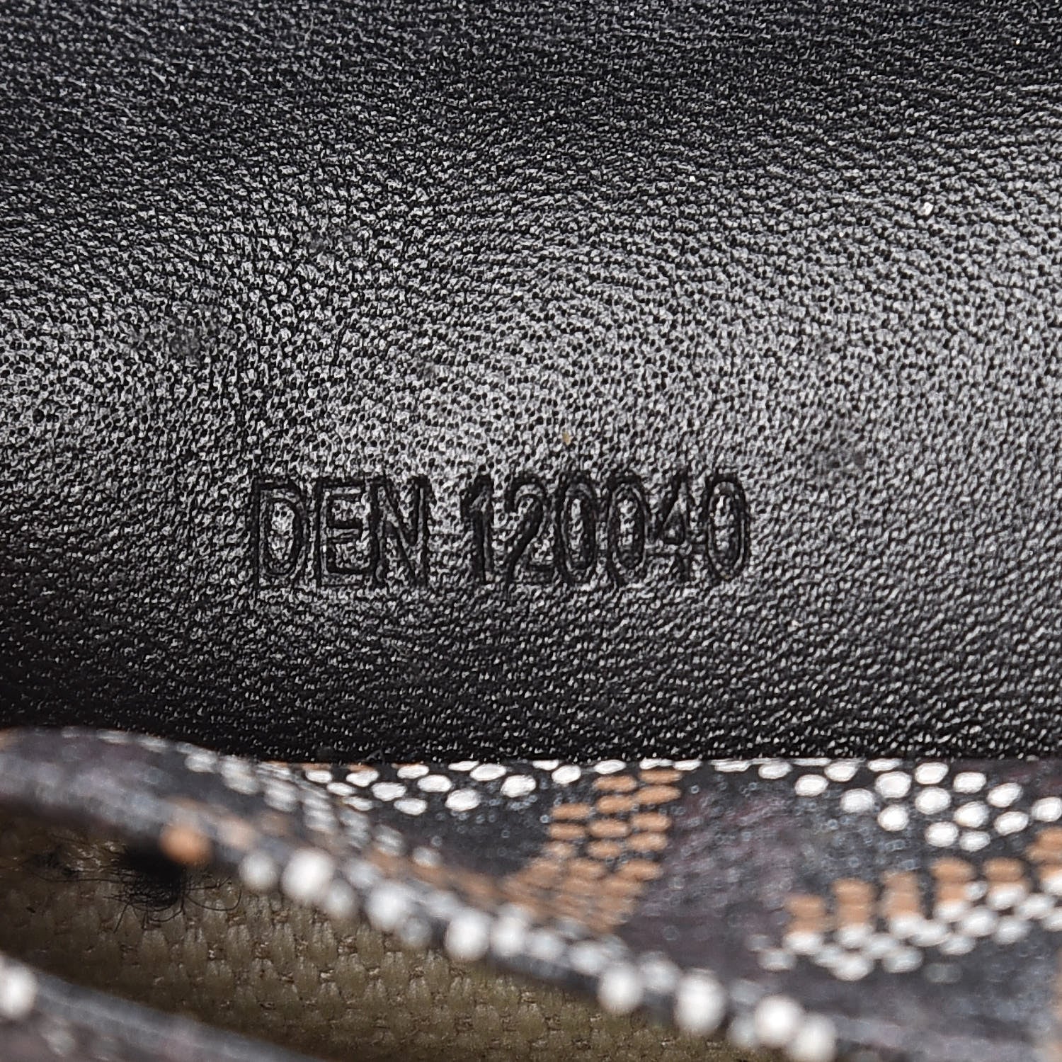 Goyard Goyardine Pouch Black 9 of 9