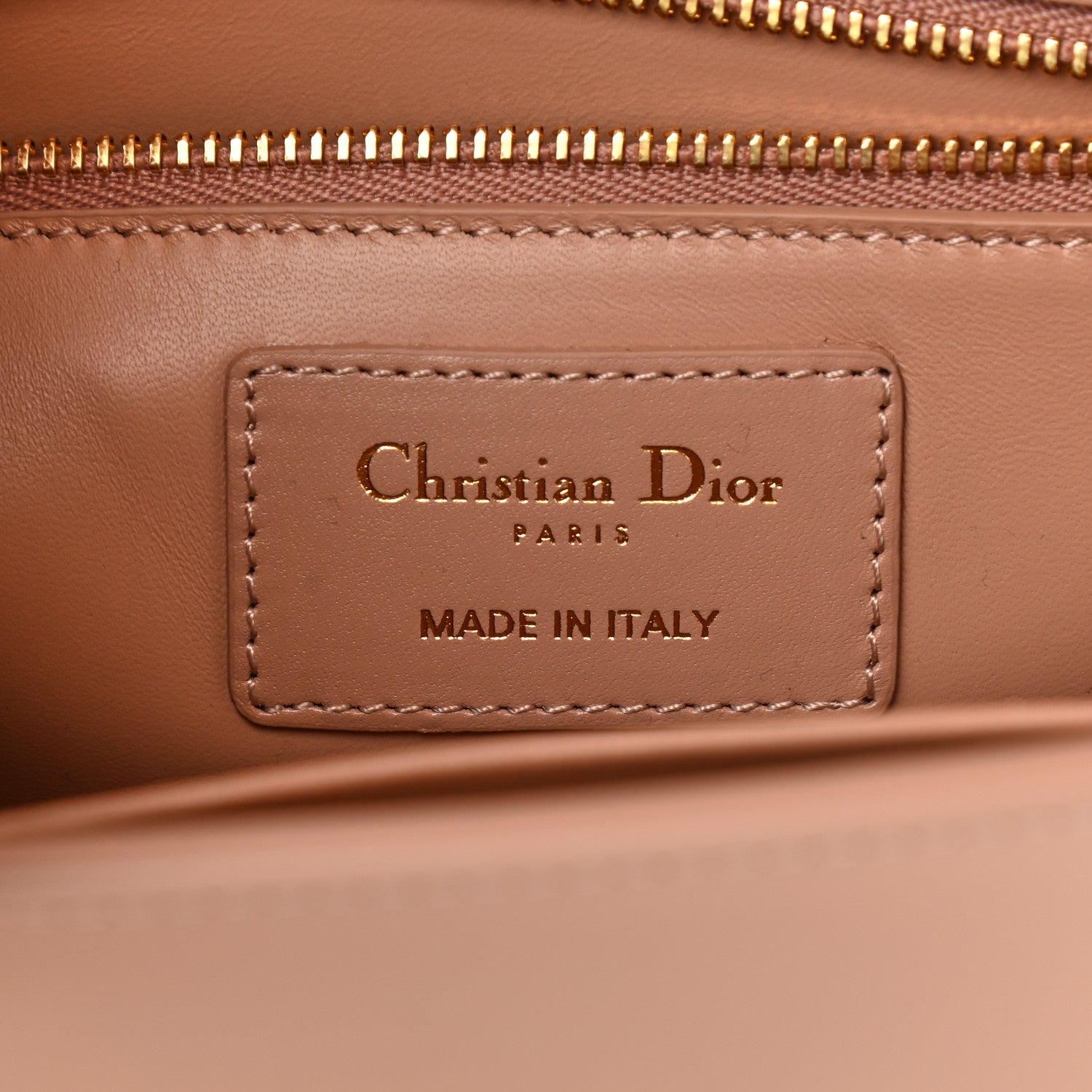 Christian Dior Smooth Calfskin 30 Montaigne Flap Bag Pale Pink 8 of 10