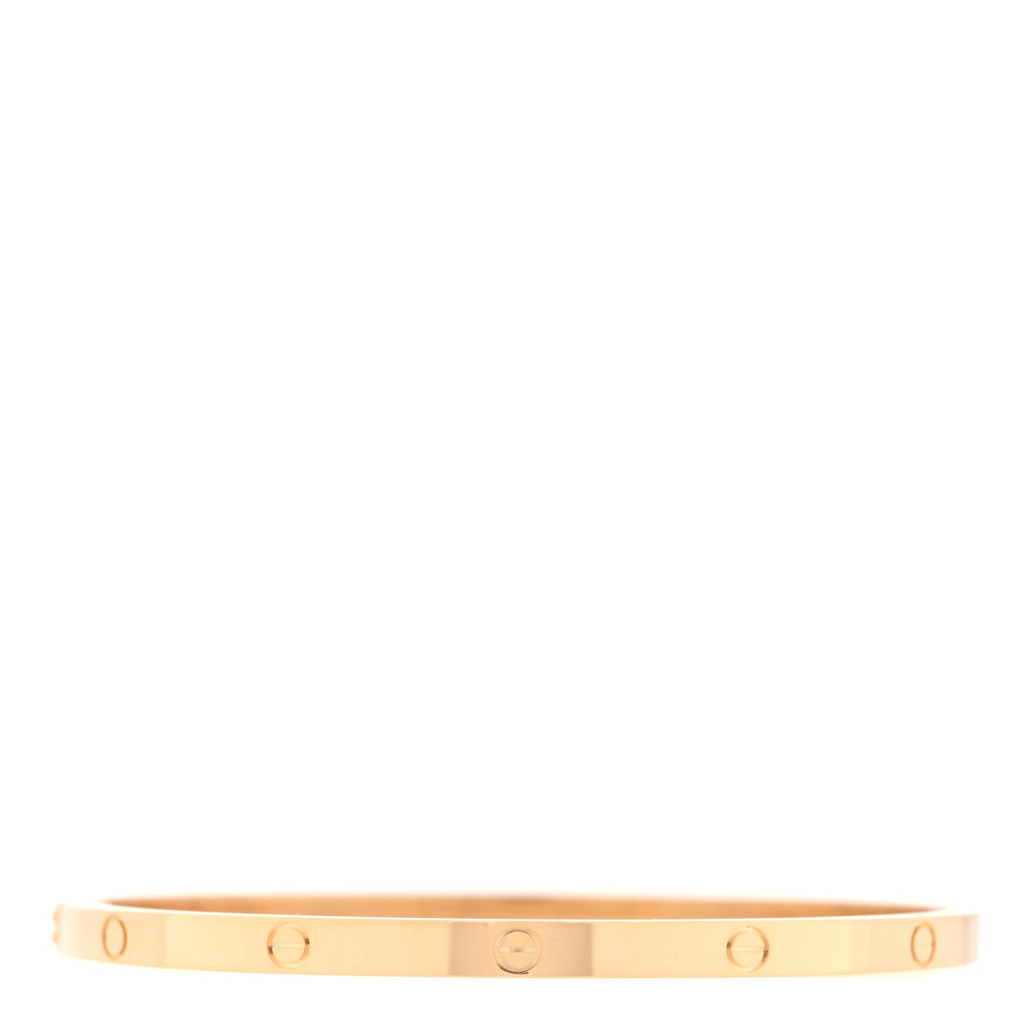 Cartier 18K Yellow Gold Small LOVE Bracelet 17 2 of 5