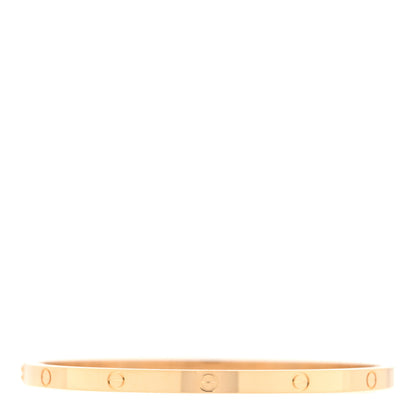 Cartier 18K Yellow Gold Small LOVE Bracelet 17 2 of 5