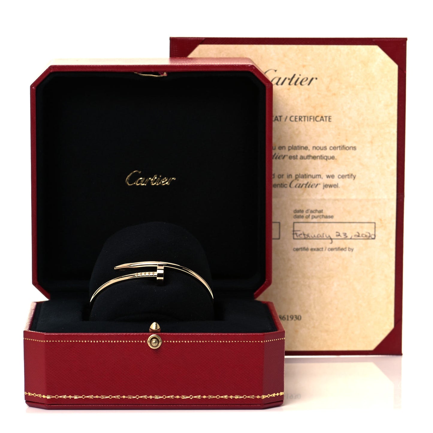 18K Pink Gold Juste Un Clou Bracelet 15