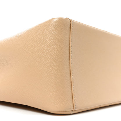 Chanel Caviar Quilted Grand Shopping Tote GST Beige Clair 8 of 9