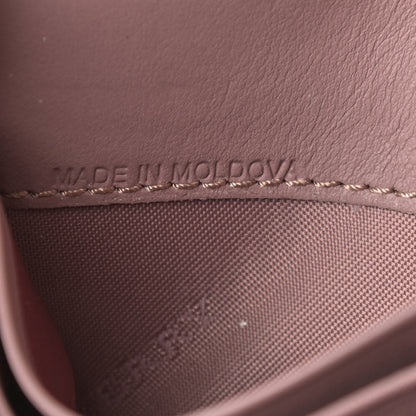 Burberry Haymarket Check Henley Wallet On Chain Dusty Pink 7 of 10