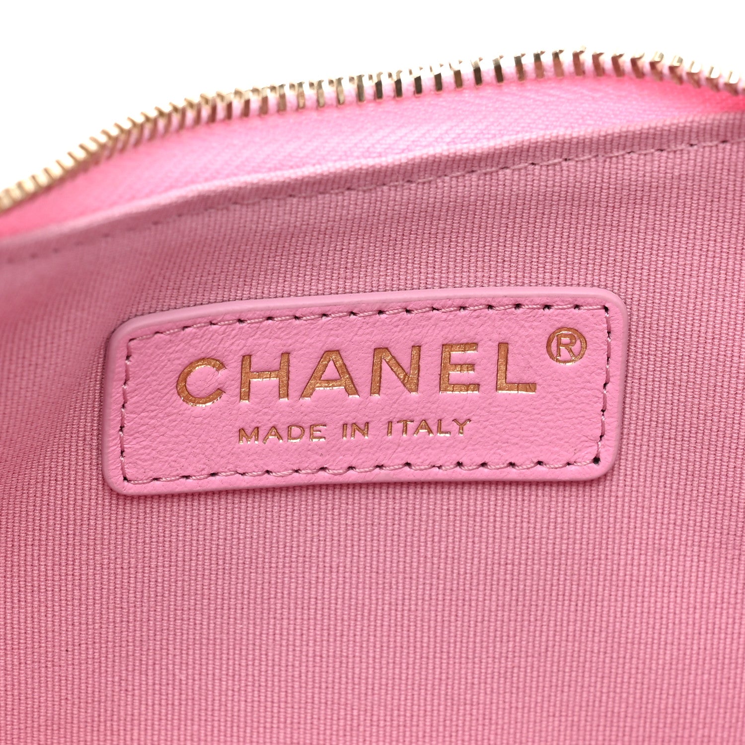 Chanel Lambskin Quilted Chain Around Hobo Pink 6 of 11