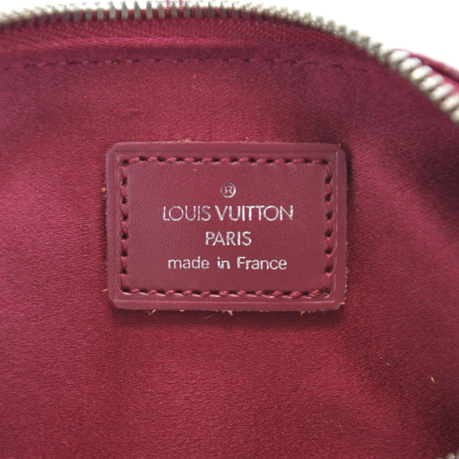 Louis Vuitton Satin Monogram Mini Papillon Red 8 of 9