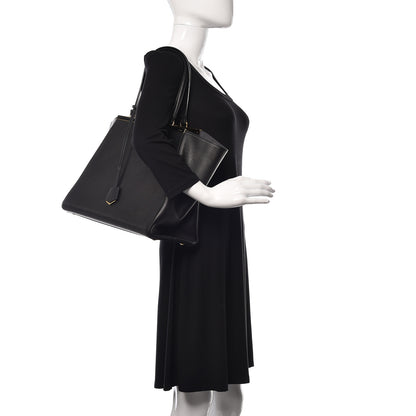 Fendi Vitello Elite Large 3Jours Tote Black 2 of 15