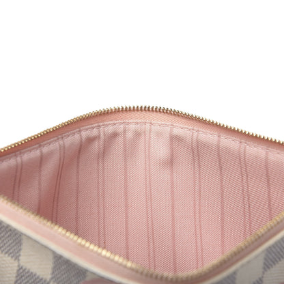 Louis Vuitton Damier Azur Tahitienne Neverfull MM GM Pochette 7 of 10