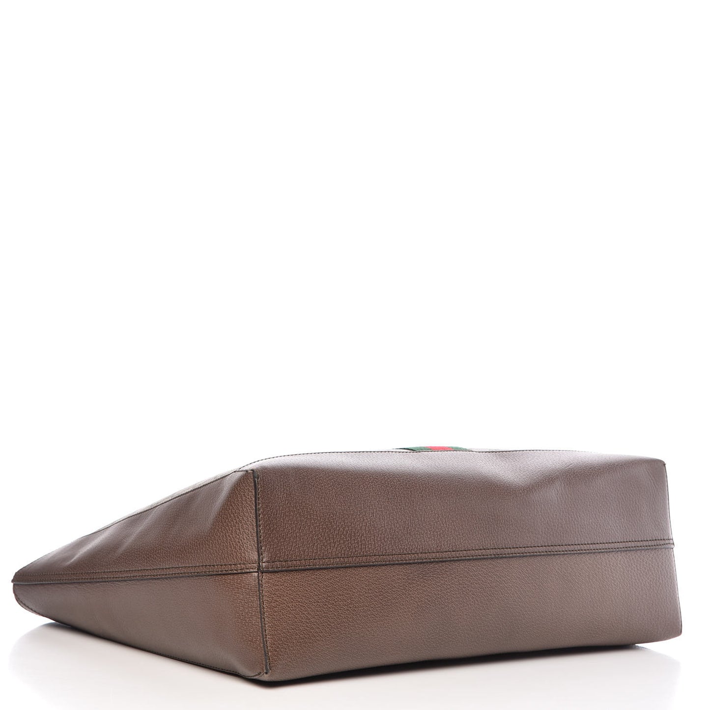 GG Supreme Monogram Web Ophidia Tote Brown