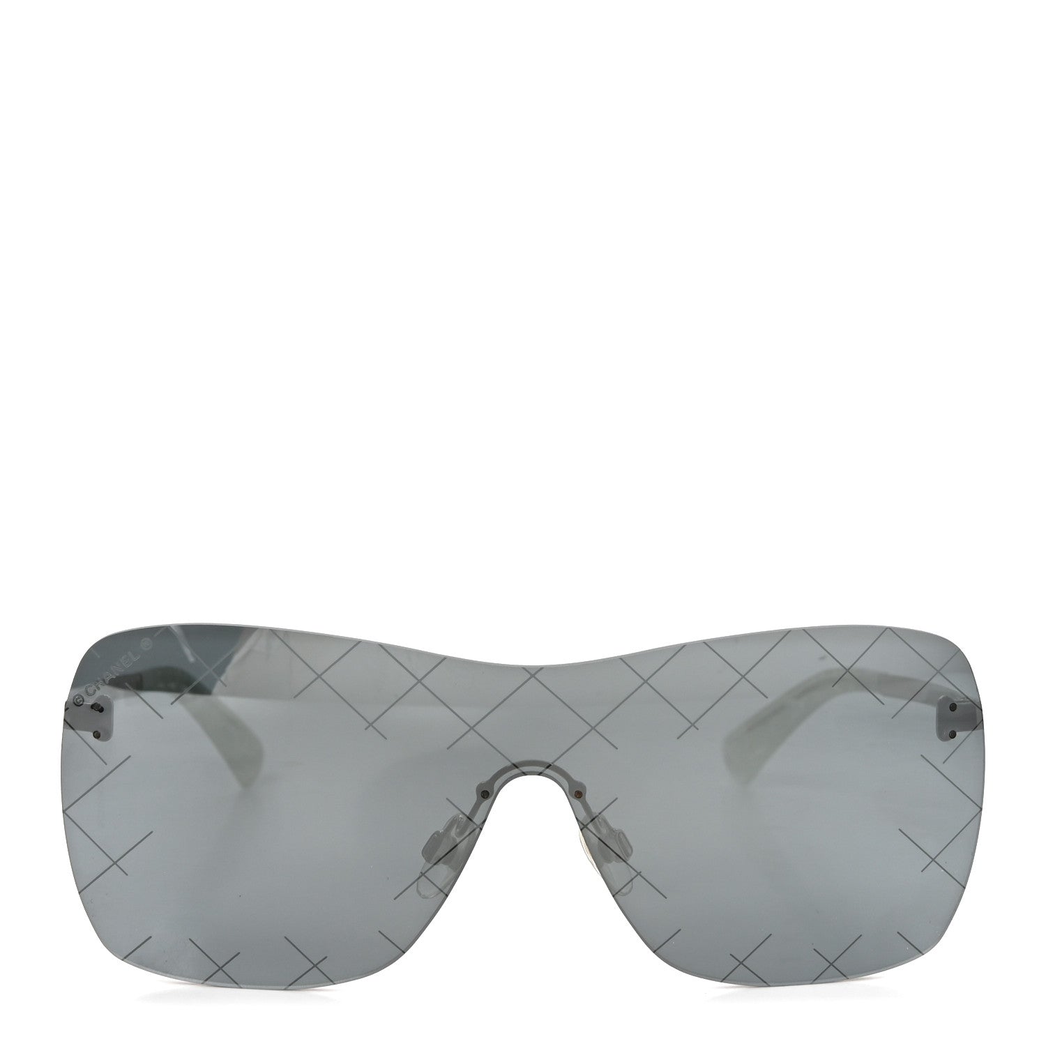 Chanel Shield Runway Sunglasses 4215 Black 2 of 7