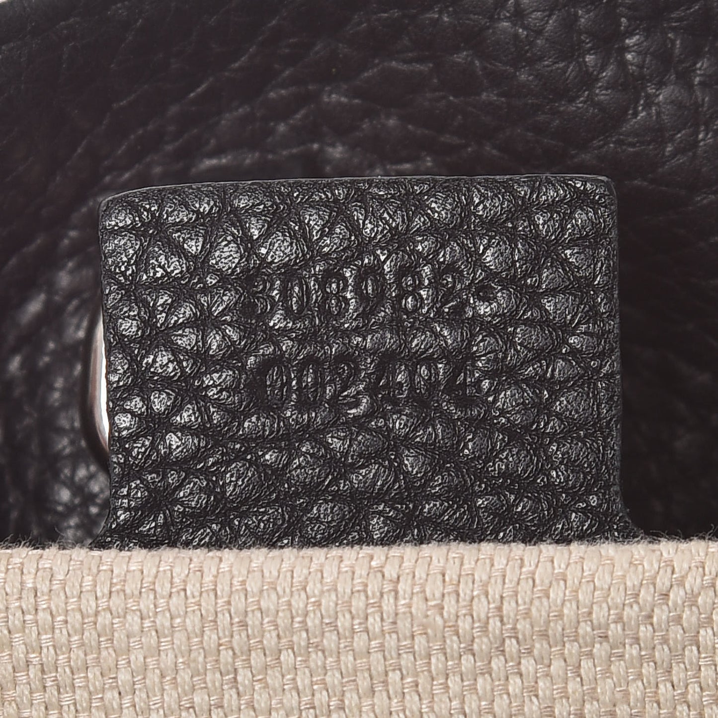 Pebbled Calfskin Medium Soho Chain Shoulder Bag Black