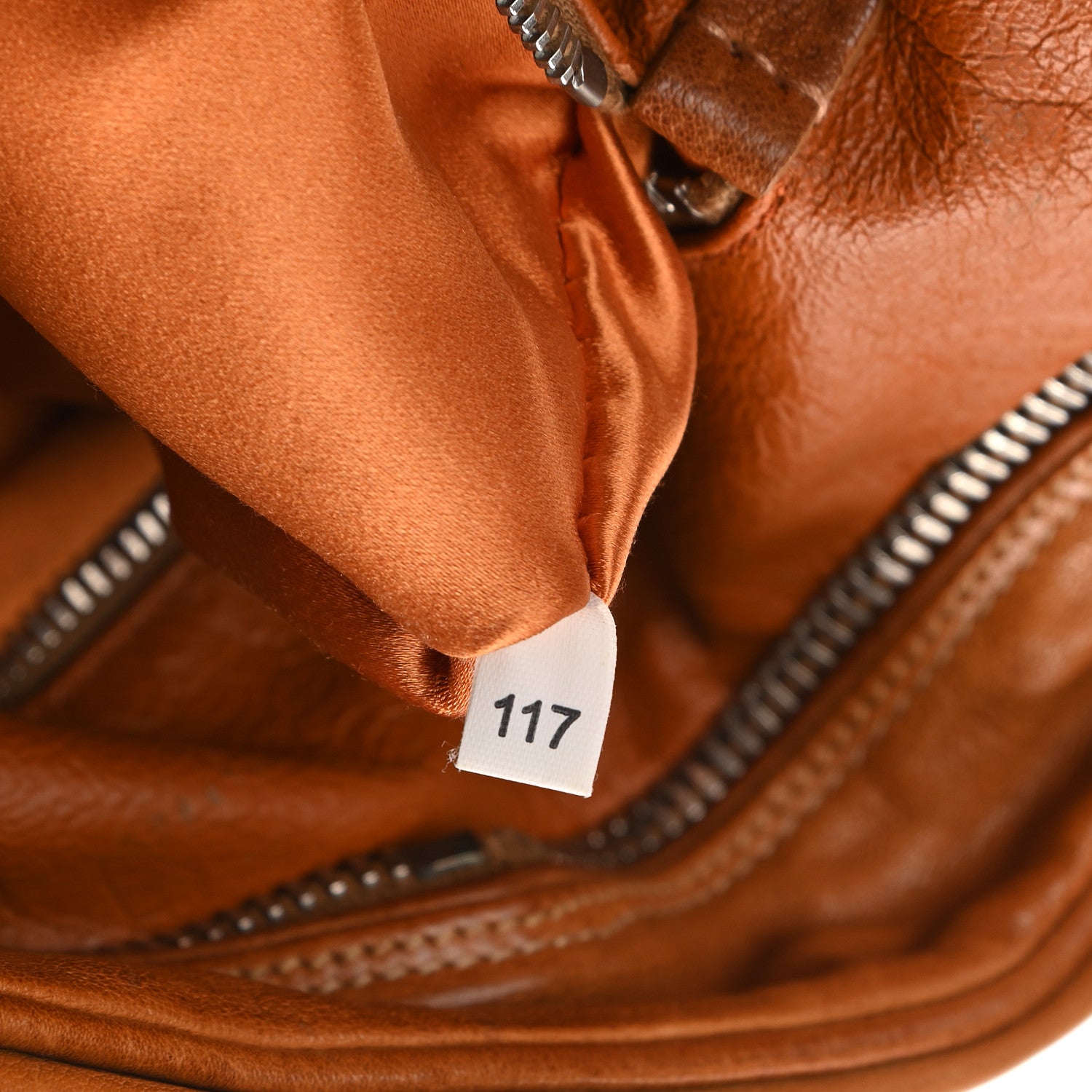 Prada Washed Buffalo Bag Cuoio 9 of 9